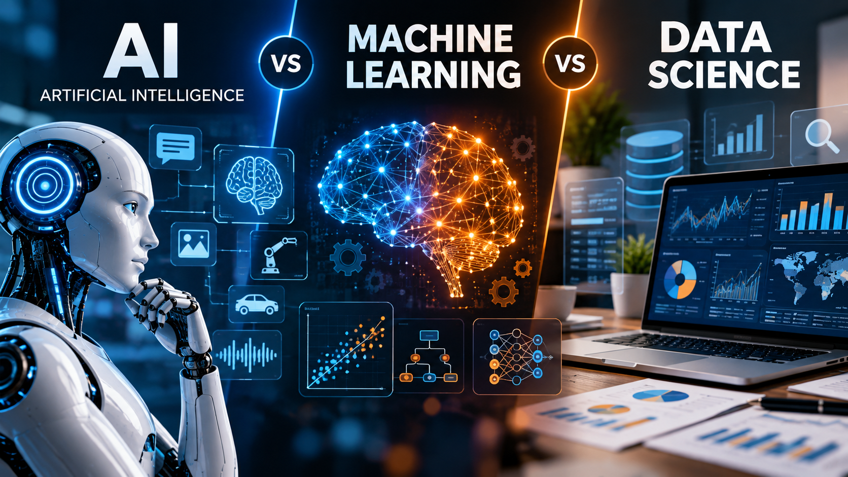 AI, Machine Learning and Data Science: What Is the Difference, and Which Should You Learn?